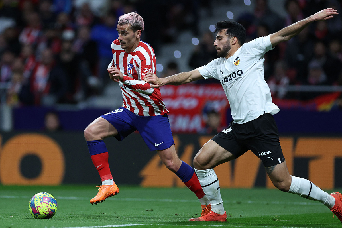 Atletico Madrid Menang Telak 3-0 atas Valencia