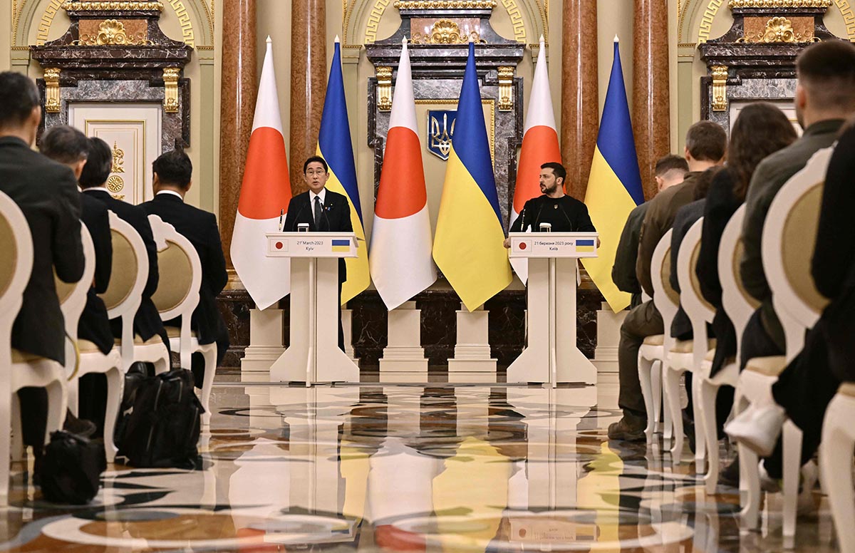 PM Jepang Lakukan Kunjungan Mendadak ke Ukraina