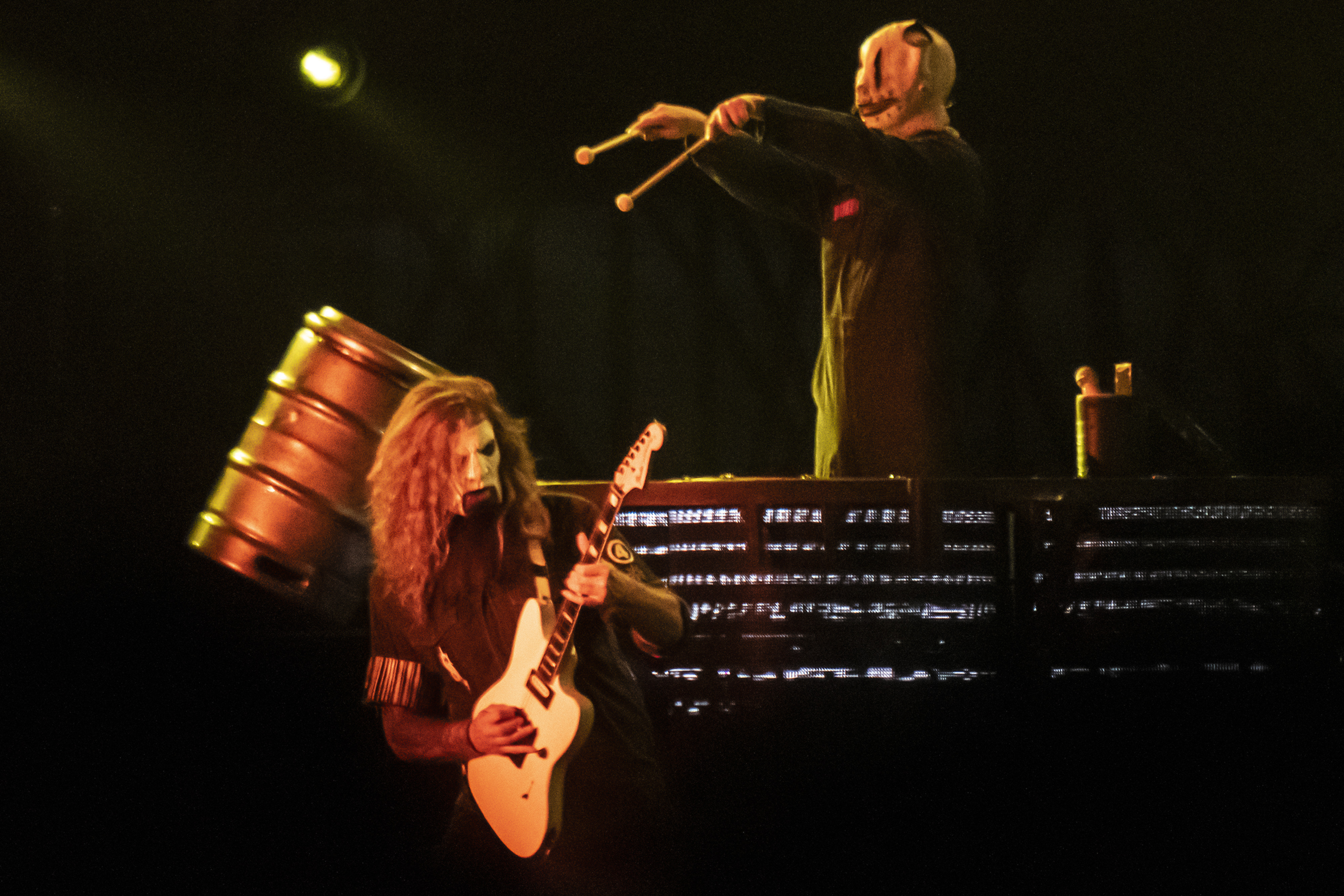 Aksi Slipknot  di Hammersonic 2023