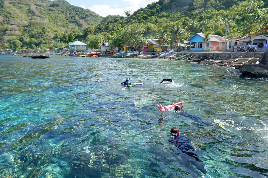 Destinasi Wisata Taman Laut Olele