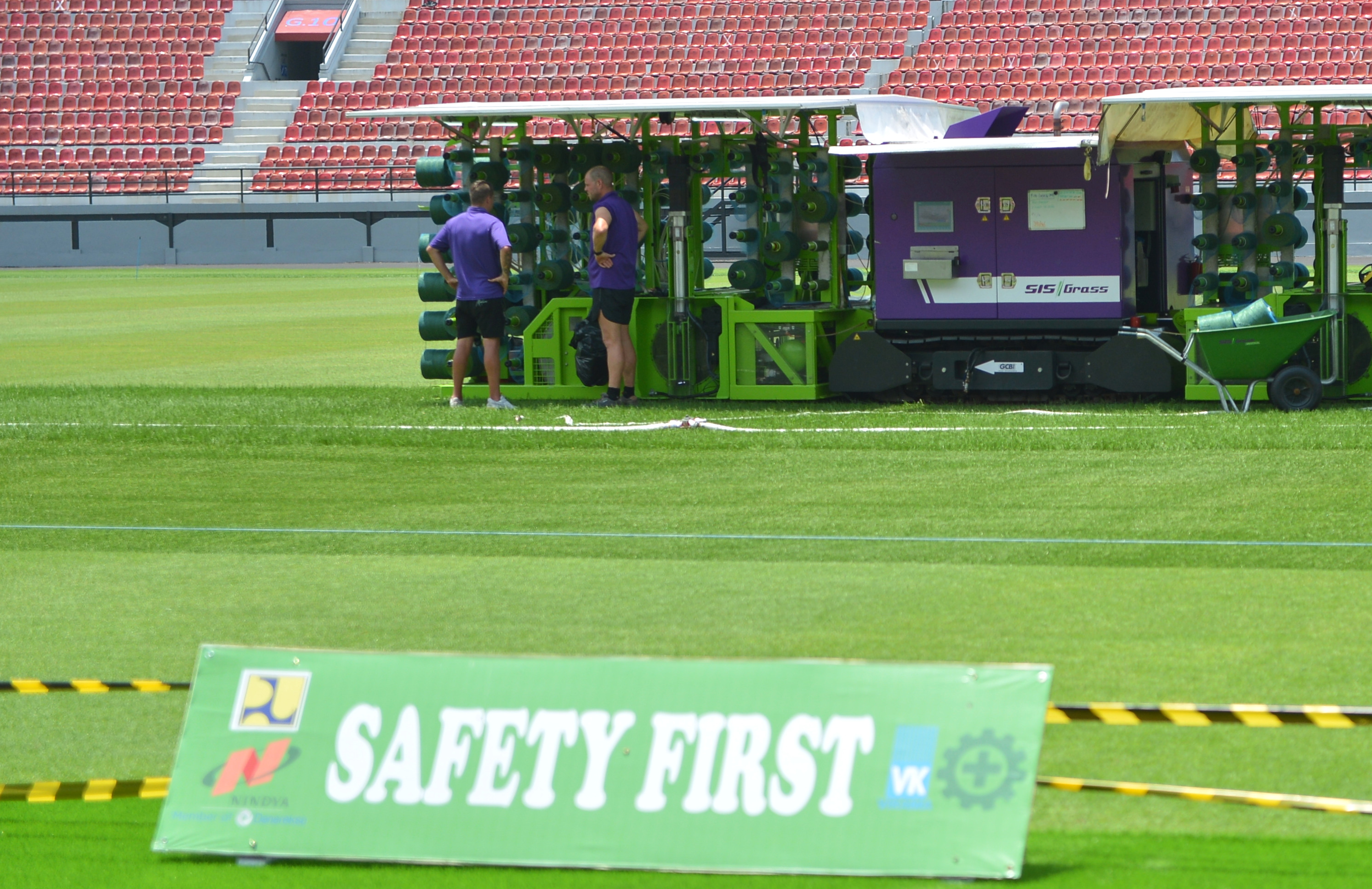 Delegasi FIFA Meninjau Stadion Kapten I Wayan Dipta 
