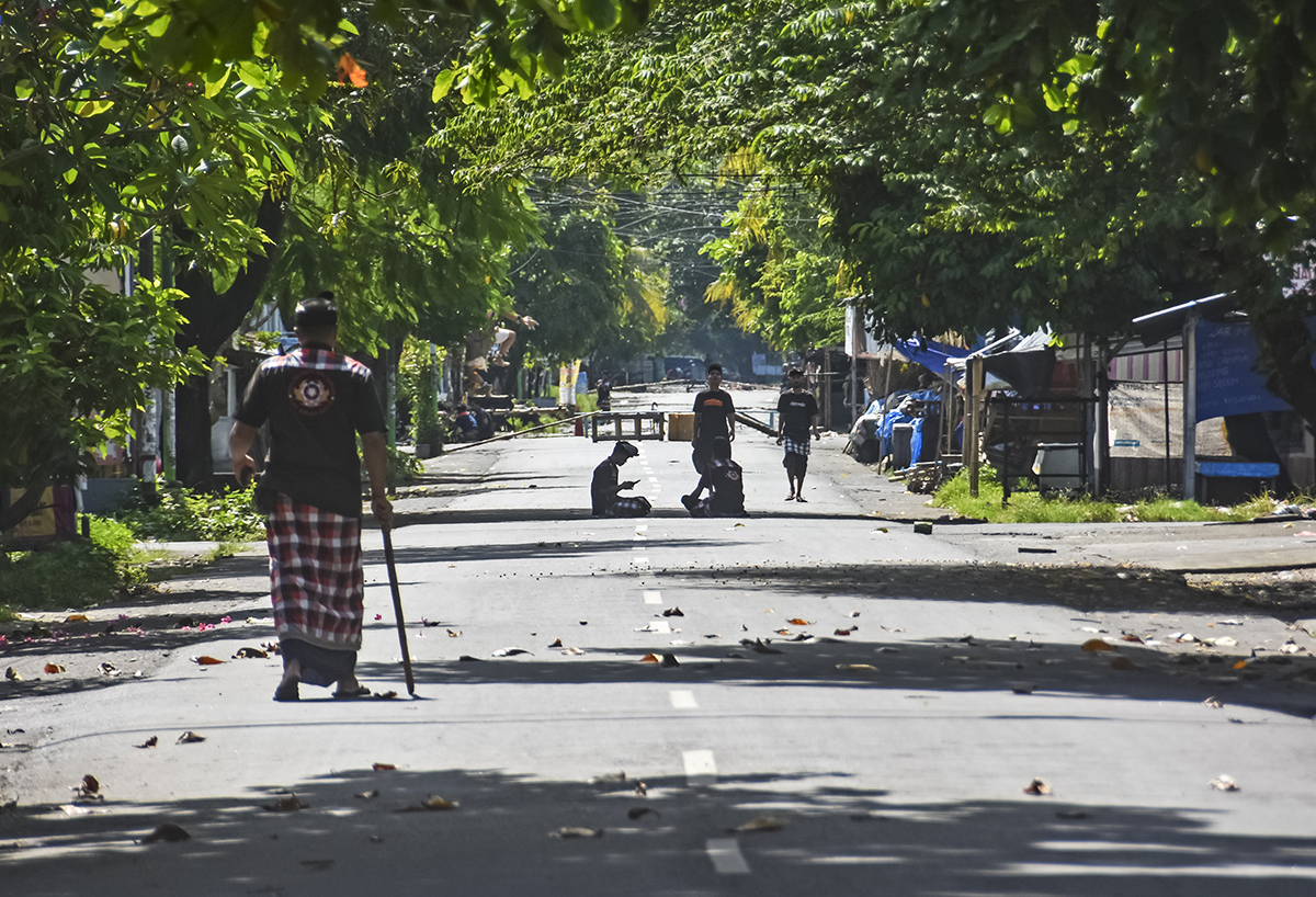 Suasana Nyepi di Lombok