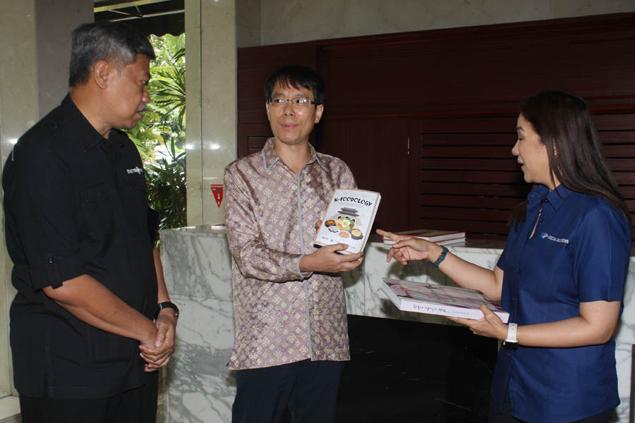 Kunjungan Counsellor Embassy of the Republic Korea