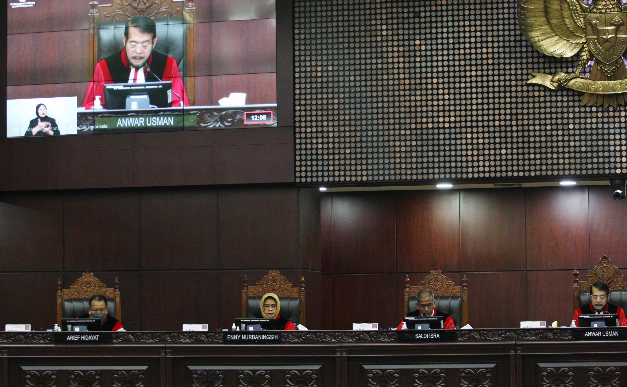 MK Menolak Enam Permohonan Pengujian Undang-Undang