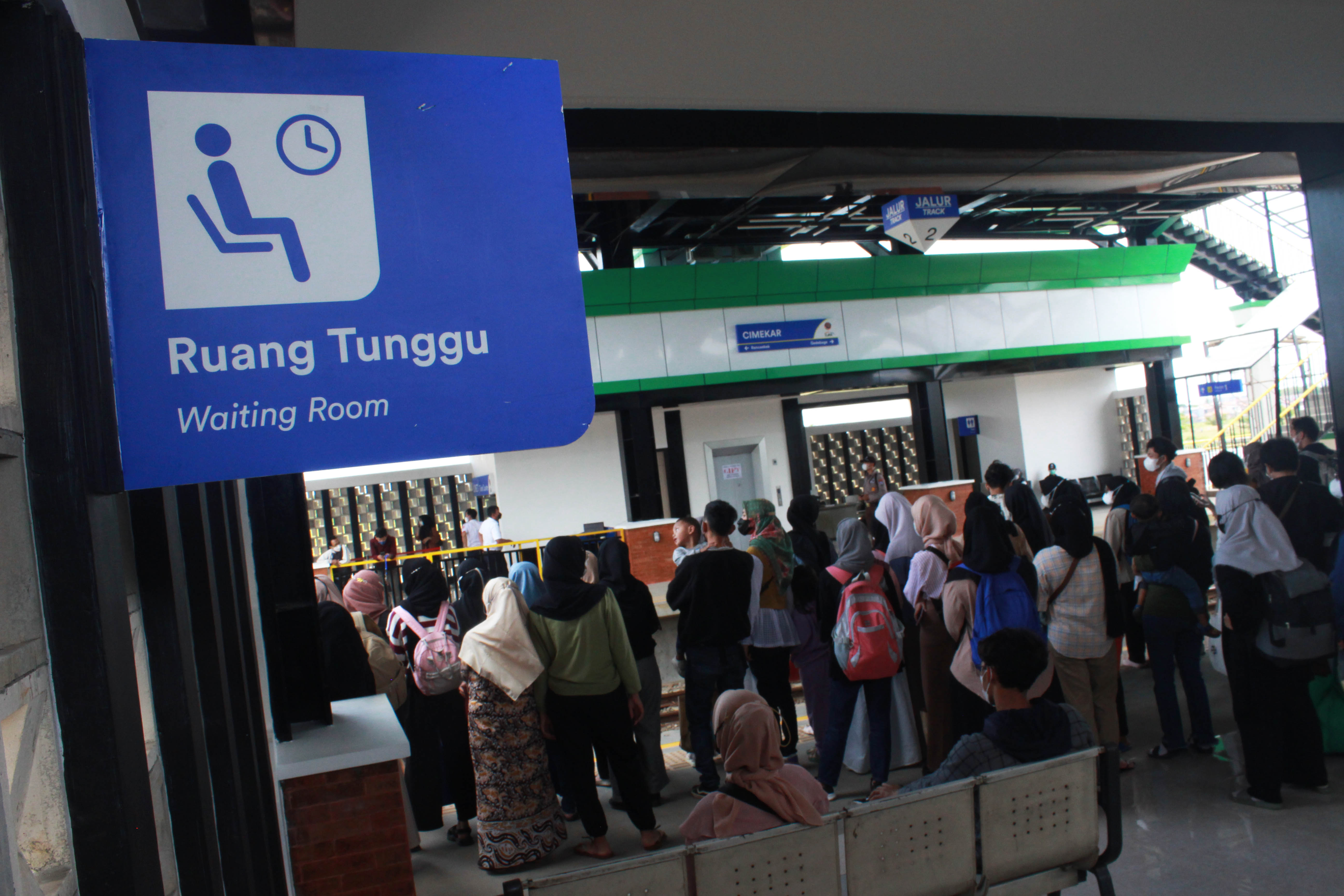 Wajah Baru Stasiun Cimekar, Gedebage, Kota Bandung