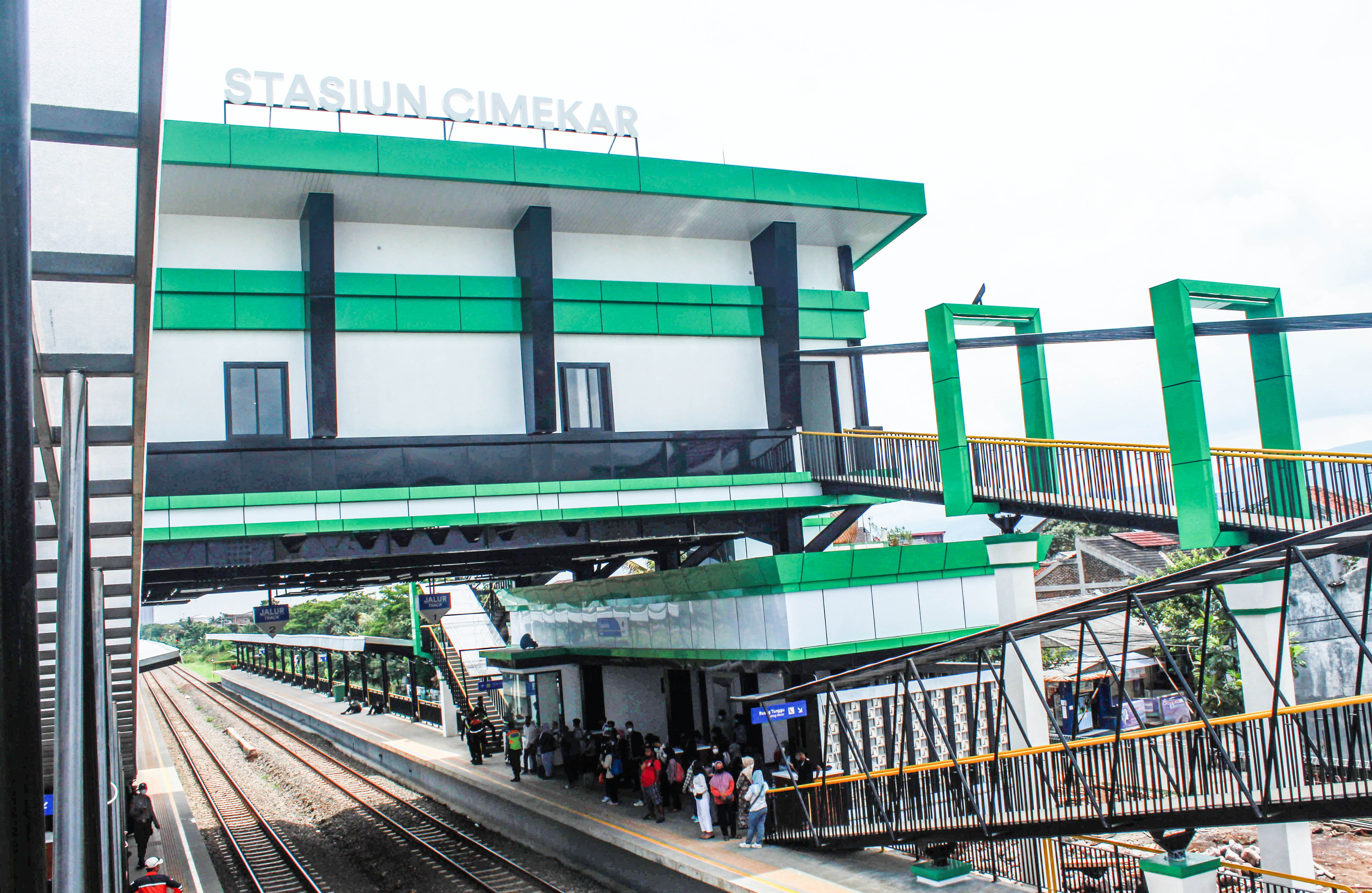 Wajah Baru Stasiun Cimekar, Gedebage, Kota Bandung