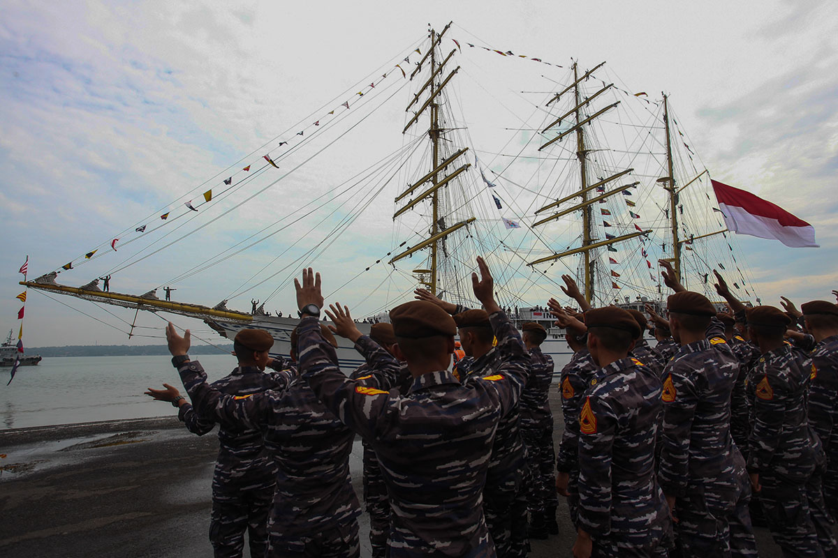 Pemberangkatan Lattek Kartika Jala Krida