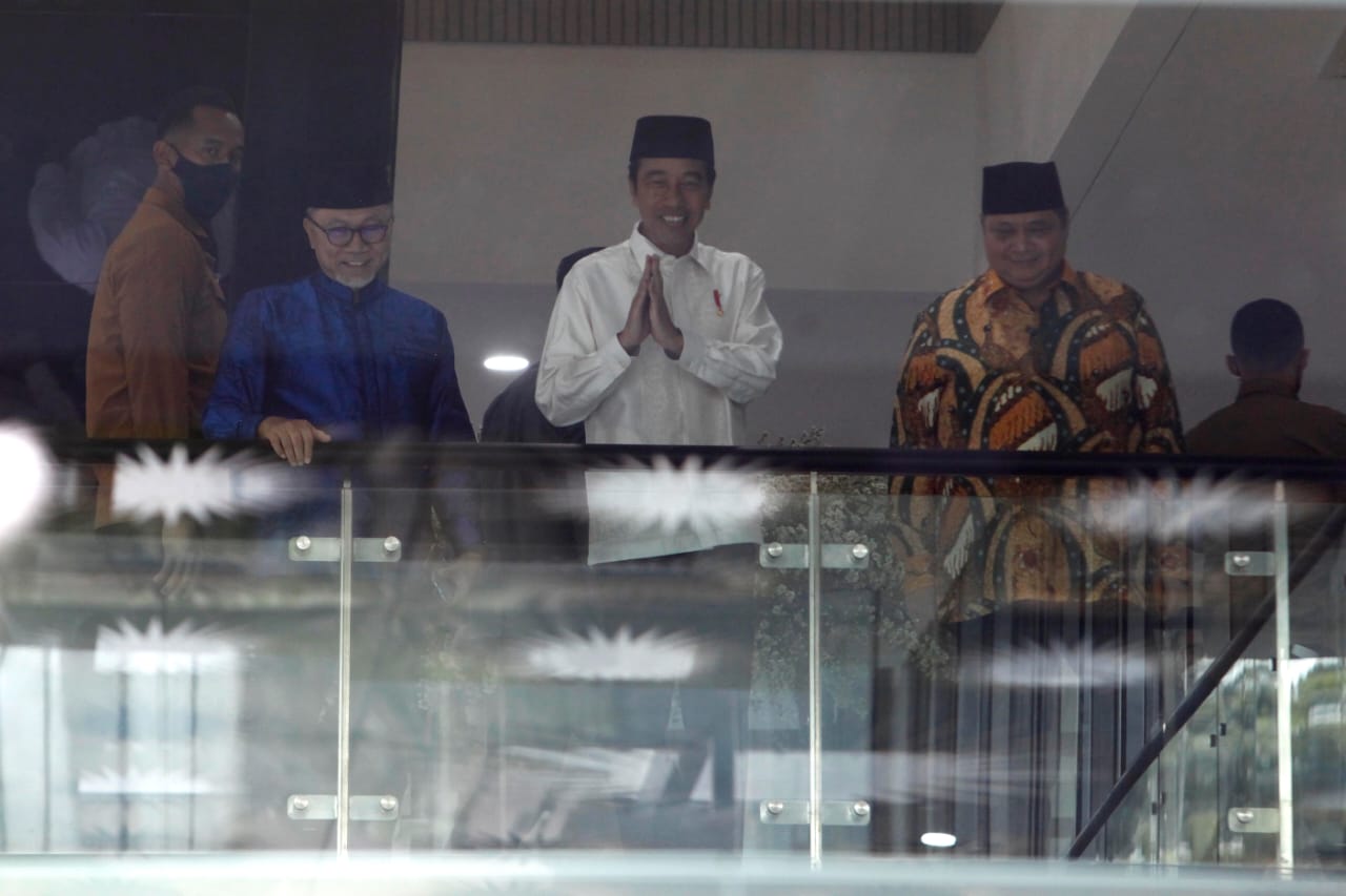 Jokowi Hadiri Silaturahmi Ramadan Bareng Parpol Pendukung