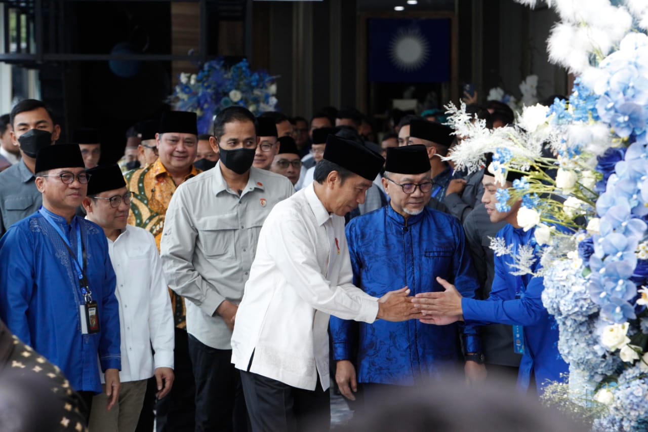 Jokowi Hadiri Silaturahmi Ramadan Bareng Parpol Pendukung