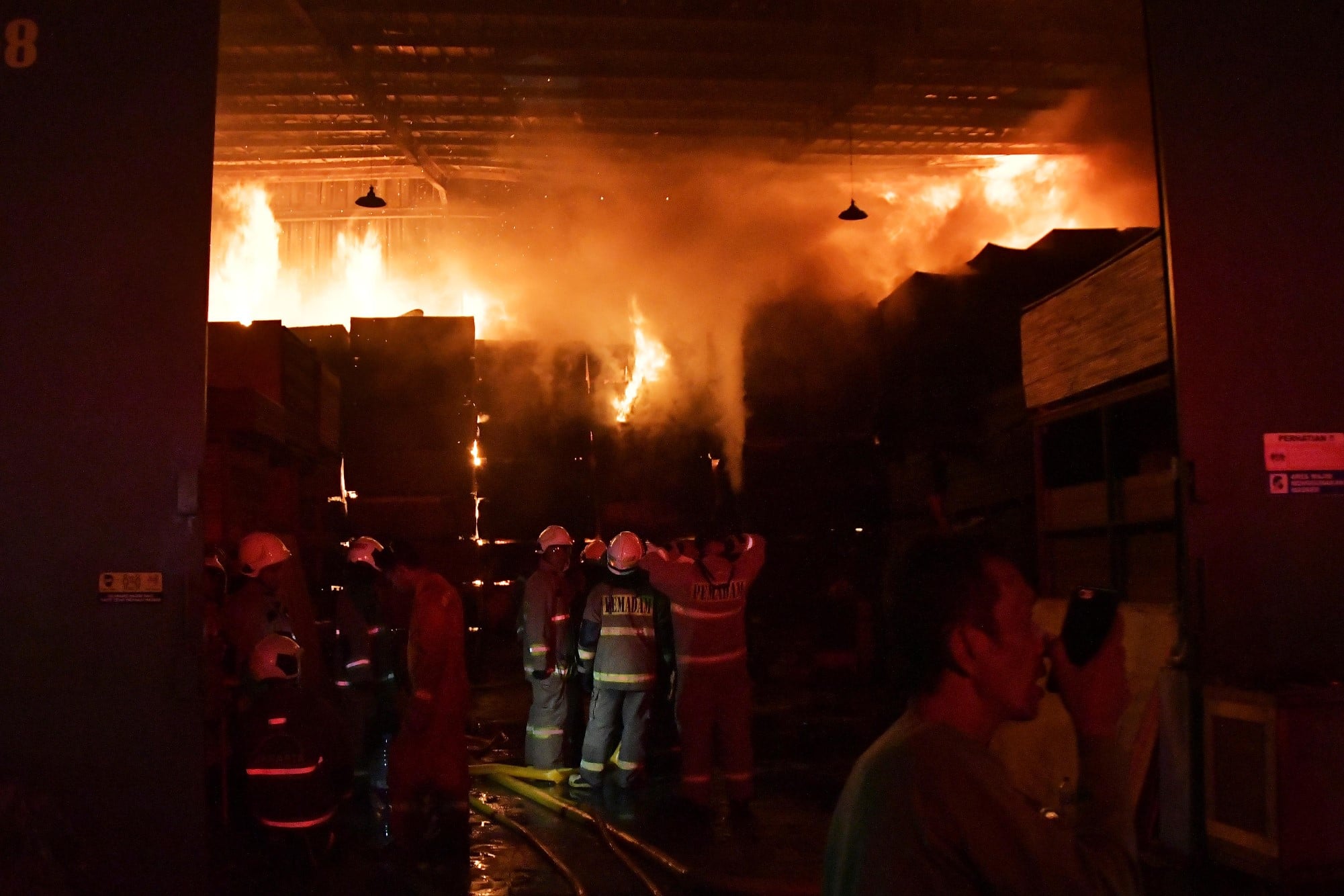 Kebakaran Gudang Triplek 