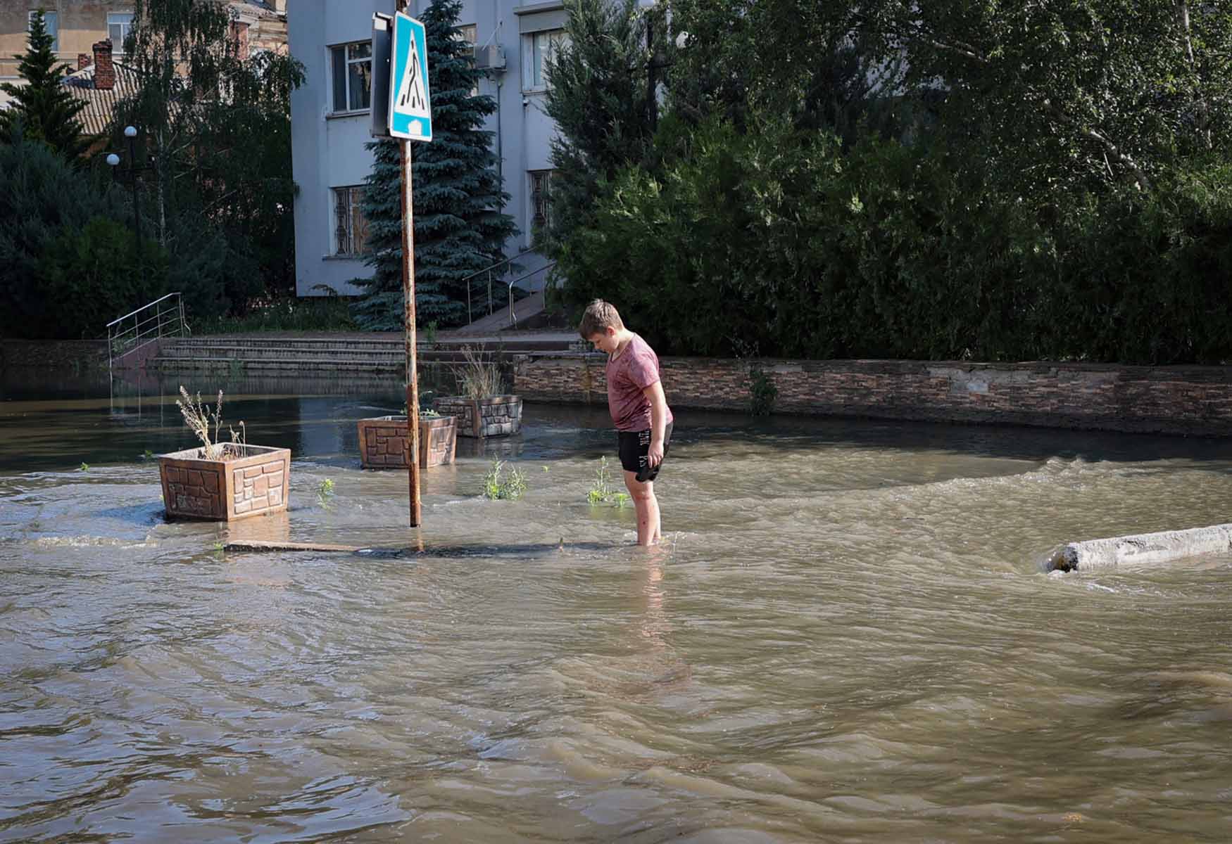 Imbas Jebolnya Bendungan Kakhovka, Rusia-Ukraina Saling Tuding