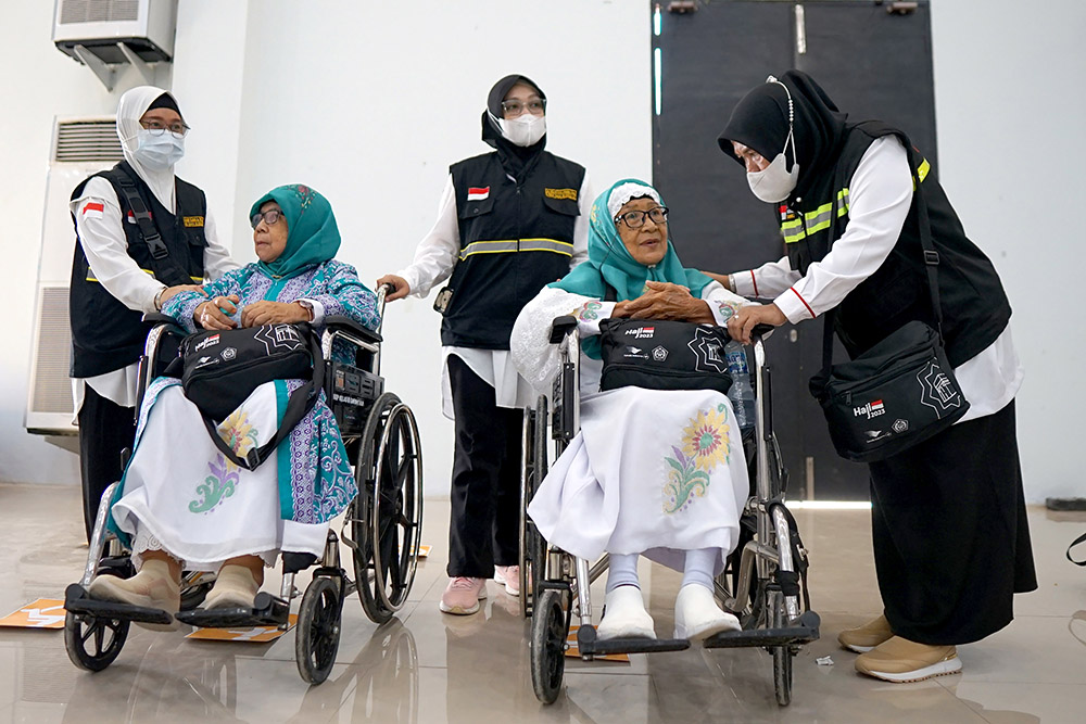 Jamaah calon haji Gorontalo masuk asrama