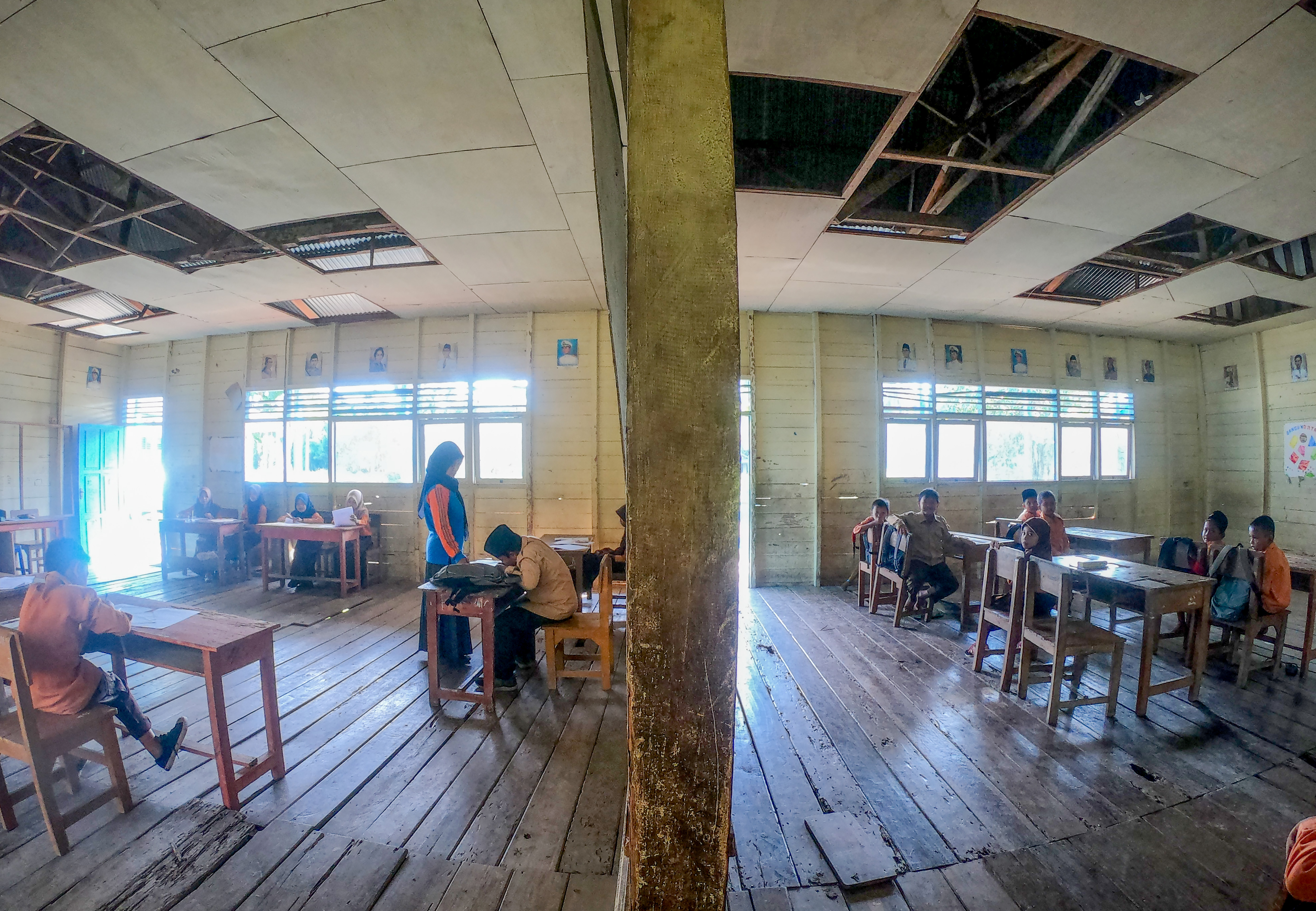 Sekolah rusak di Tanjung Jabung Barat