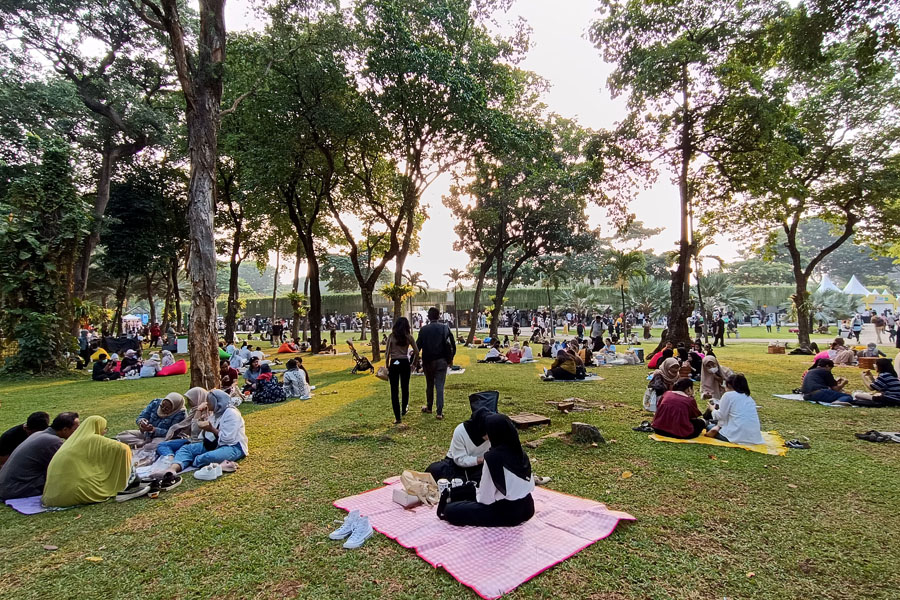 Piknik Ceria Di Taman