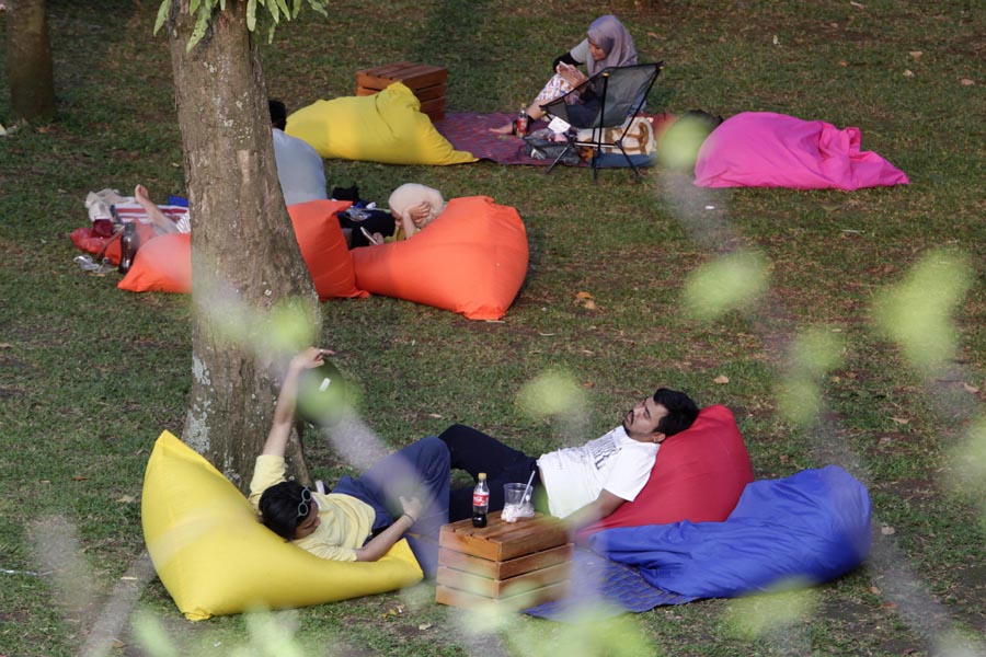 Piknik Ceria Di Taman