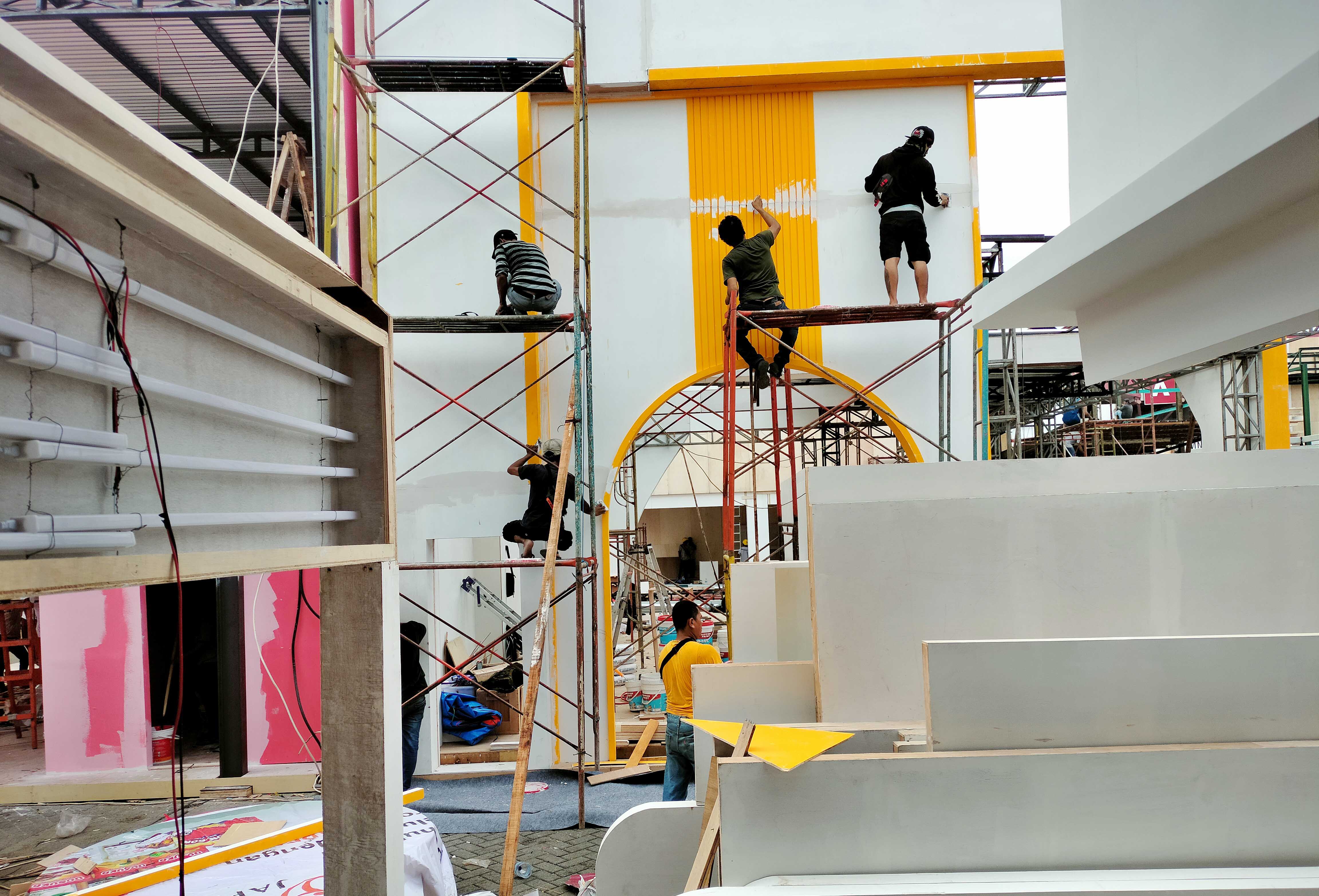 Persiapan Jakarta Fair Kemayoran 2023