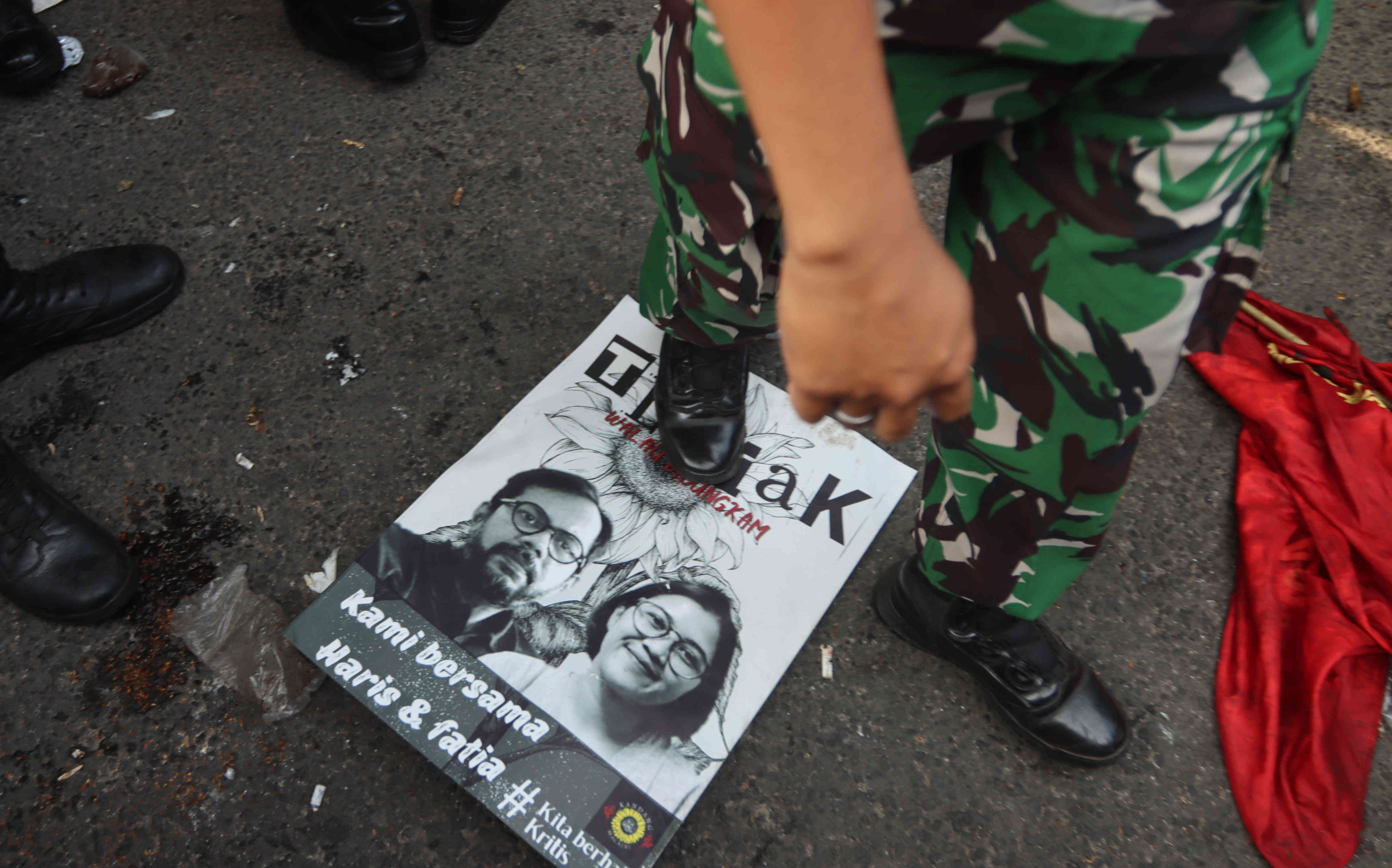 Sidang Kasus Haris Azhar dan Fatia