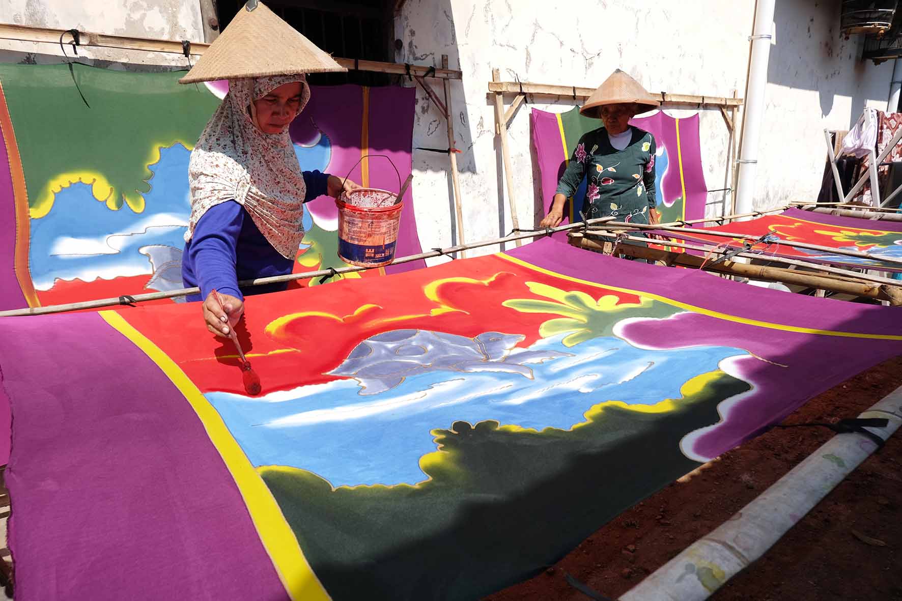 Kain Pantai Dukuh Cangkol Dieskpor Hingga ke Brasil