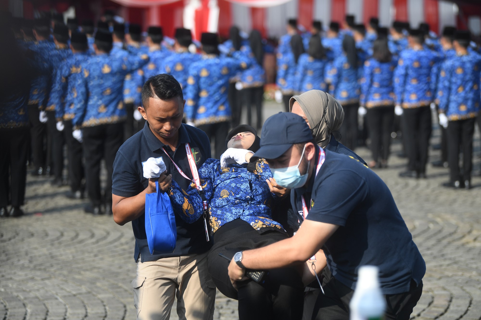 Upacara Peringatan Hari Lahir Pancasila di Monas