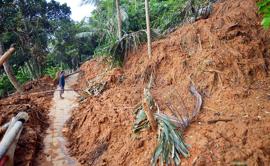 Akses Wisata Gunung Padang Sumbar Longsor 