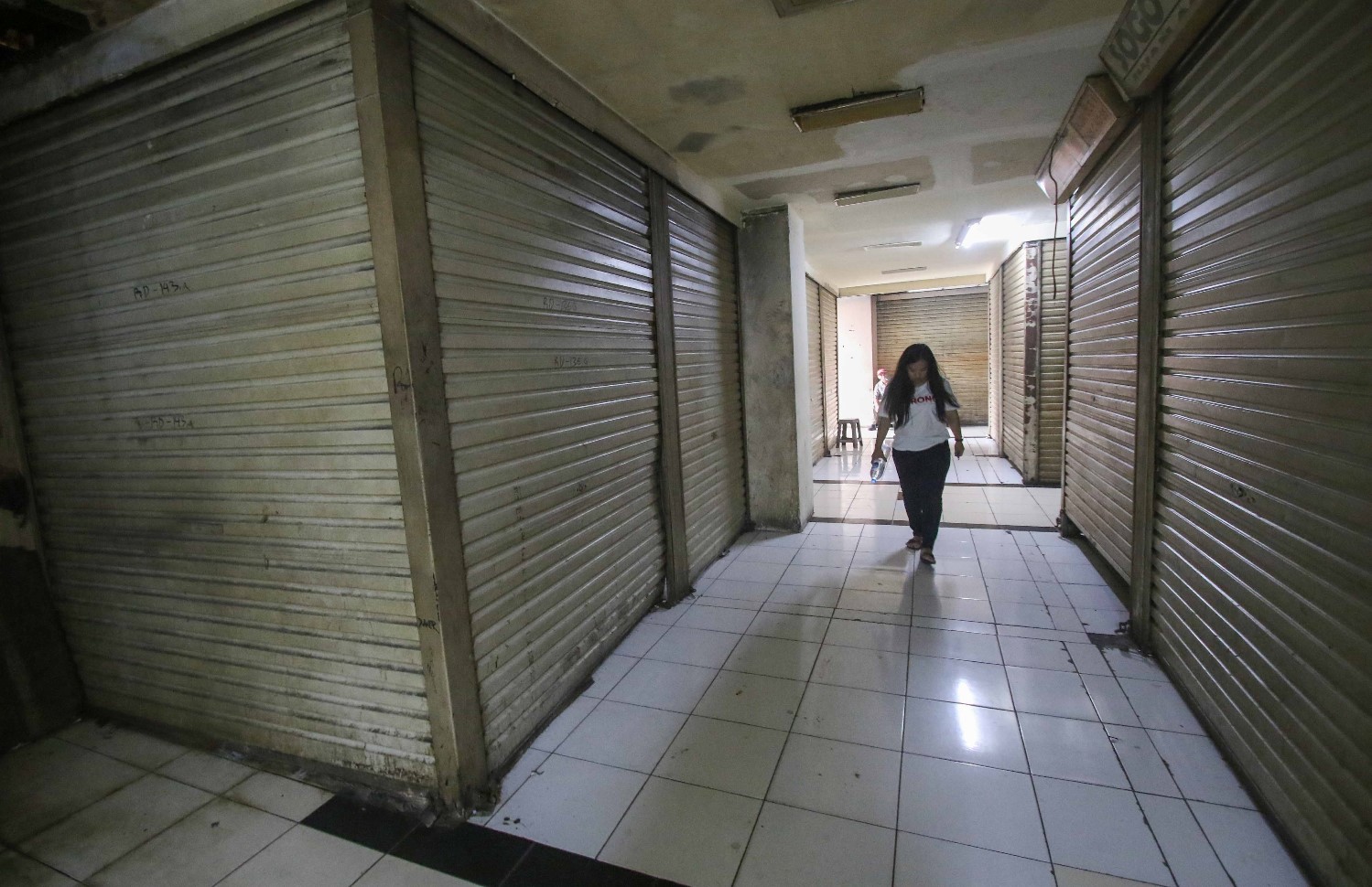 Pasar Tanah Abang Sepi Pembeli