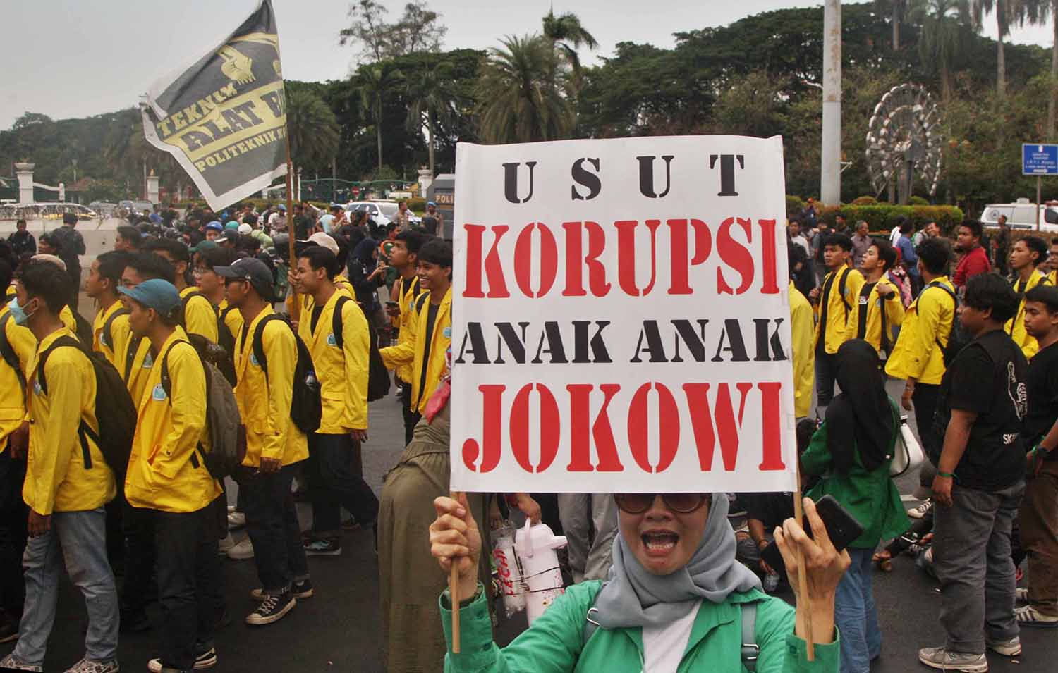 Tolak Putusan MK, BEM SI Geruduk Istana