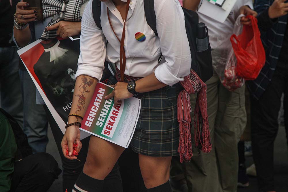 Tabur Bunga untuk Rakyat Palestina Korban Genosida di Gaza