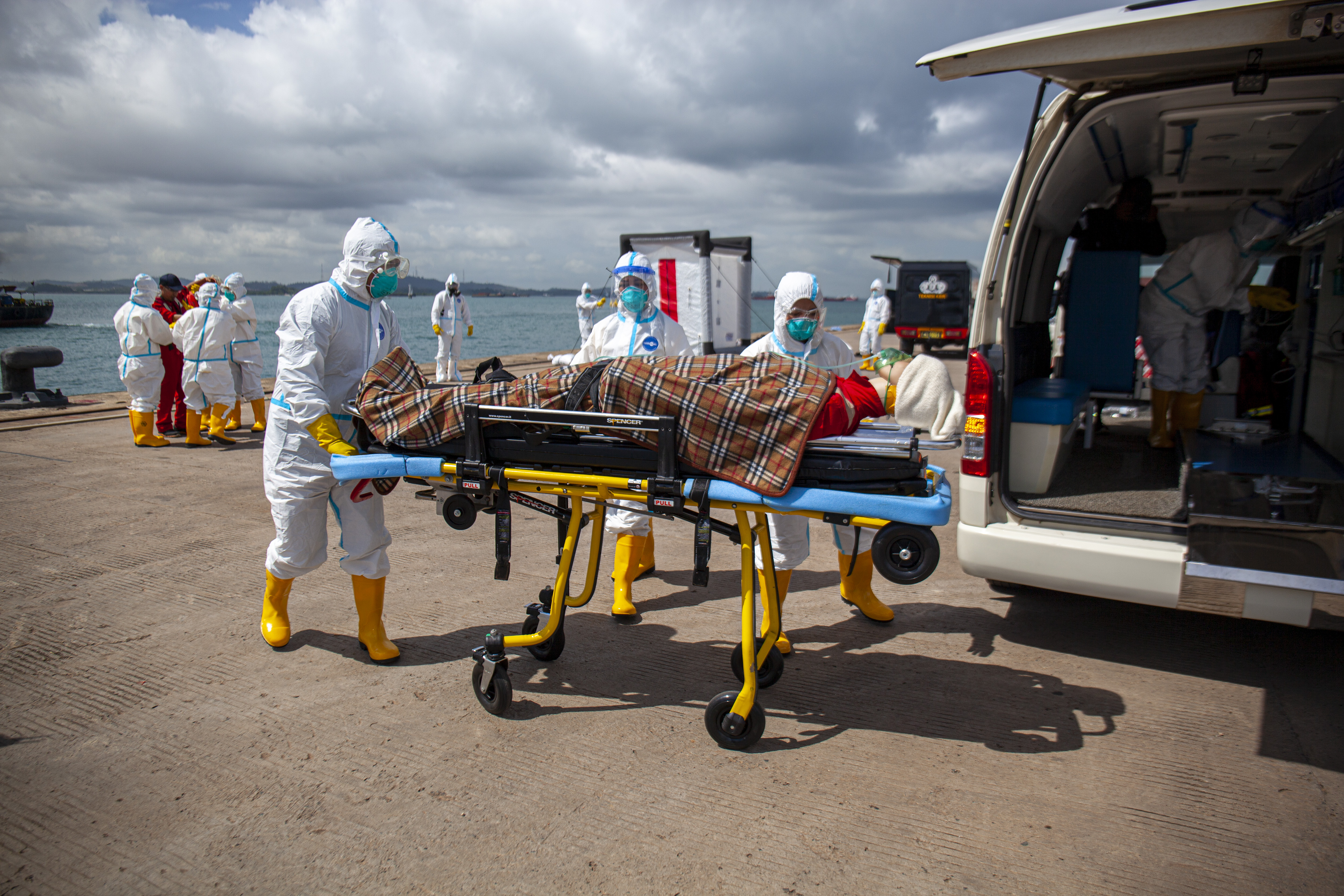 Simulasi Penangana Bencana Radiasi Nuklir di Perbatasan