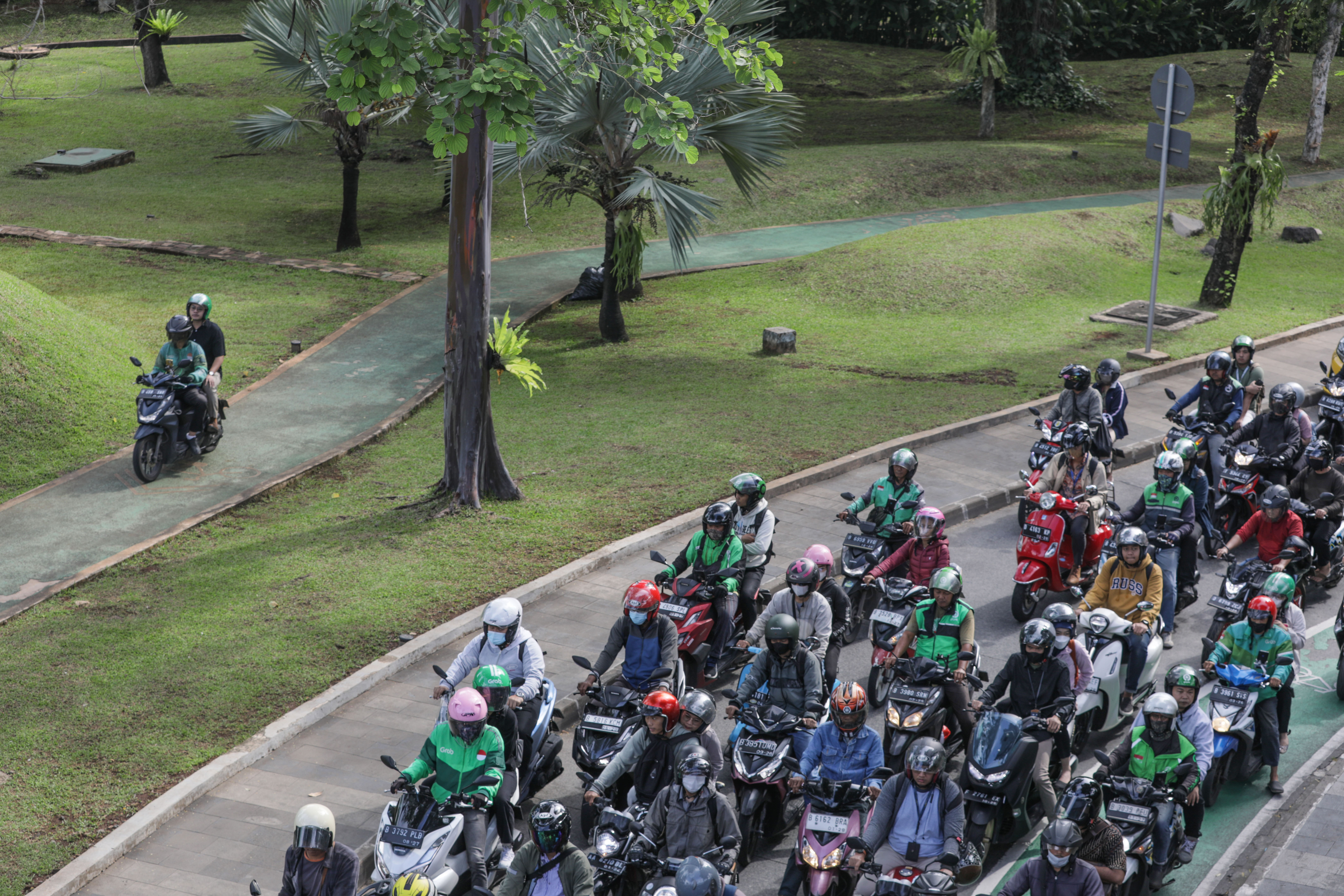 Rata-Rata Berkendara di Jakarta 21 Km/Jam