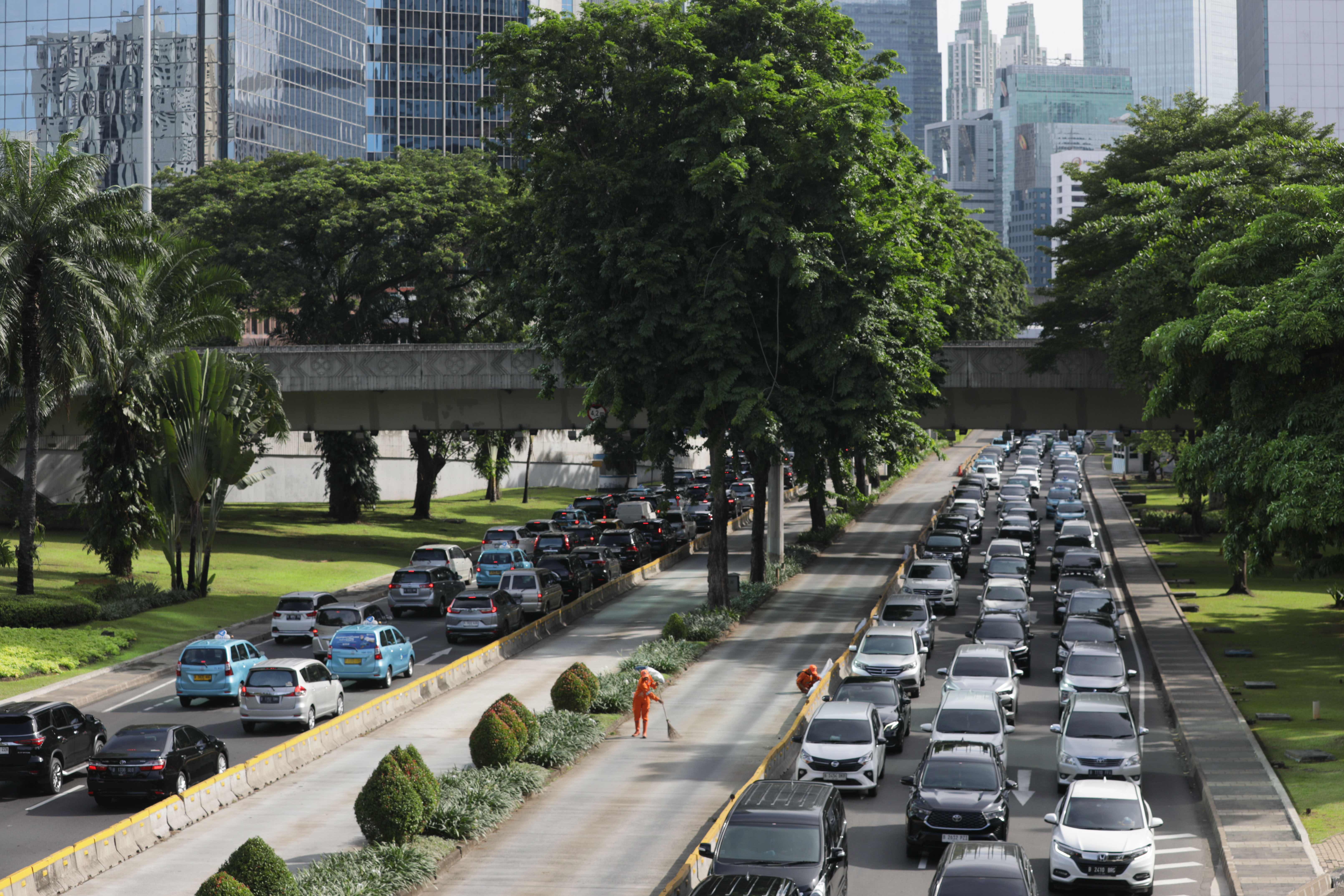 Rata-Rata Berkendara di Jakarta 21 Km/Jam