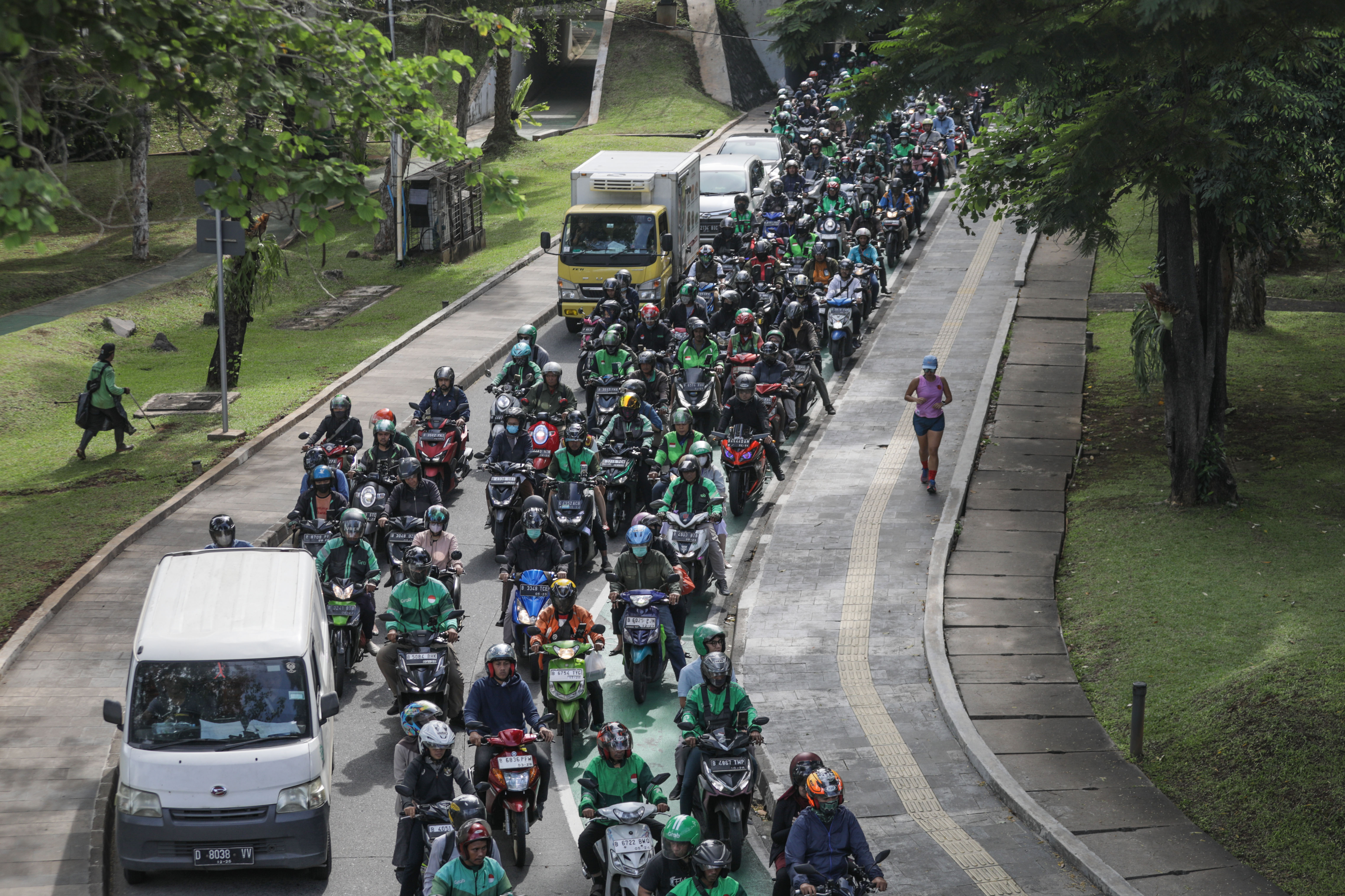 Rata-Rata Berkendara di Jakarta 21 Km/Jam