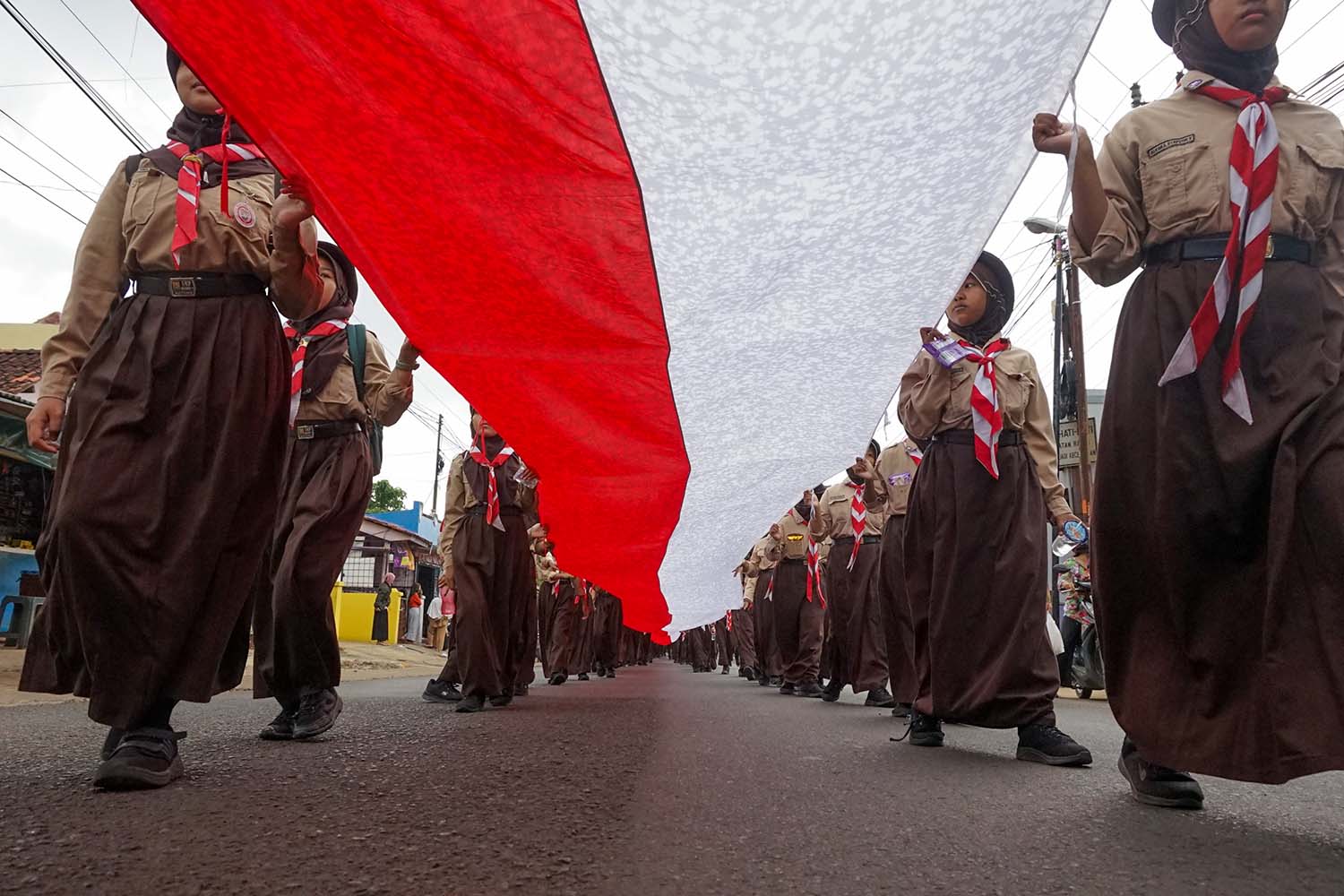 Kirab Bendera Merah Putih 