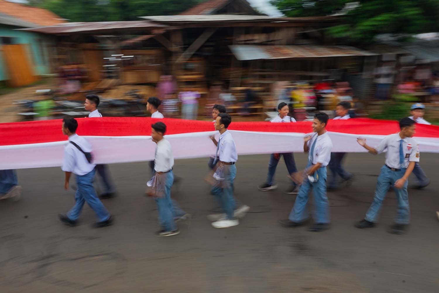 Kirab Bendera Merah Putih 
