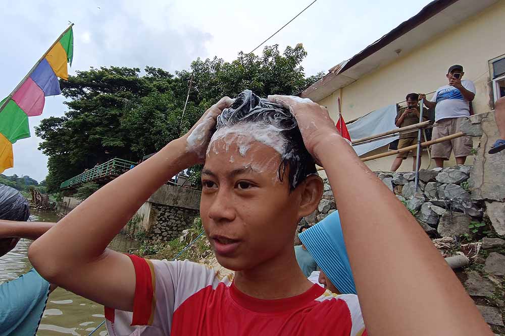 Tradisi Keramasan Jelang Ramadan