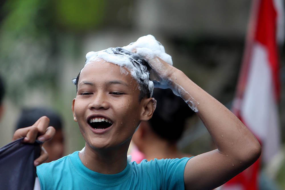 Tradisi Keramasan Jelang Ramadan