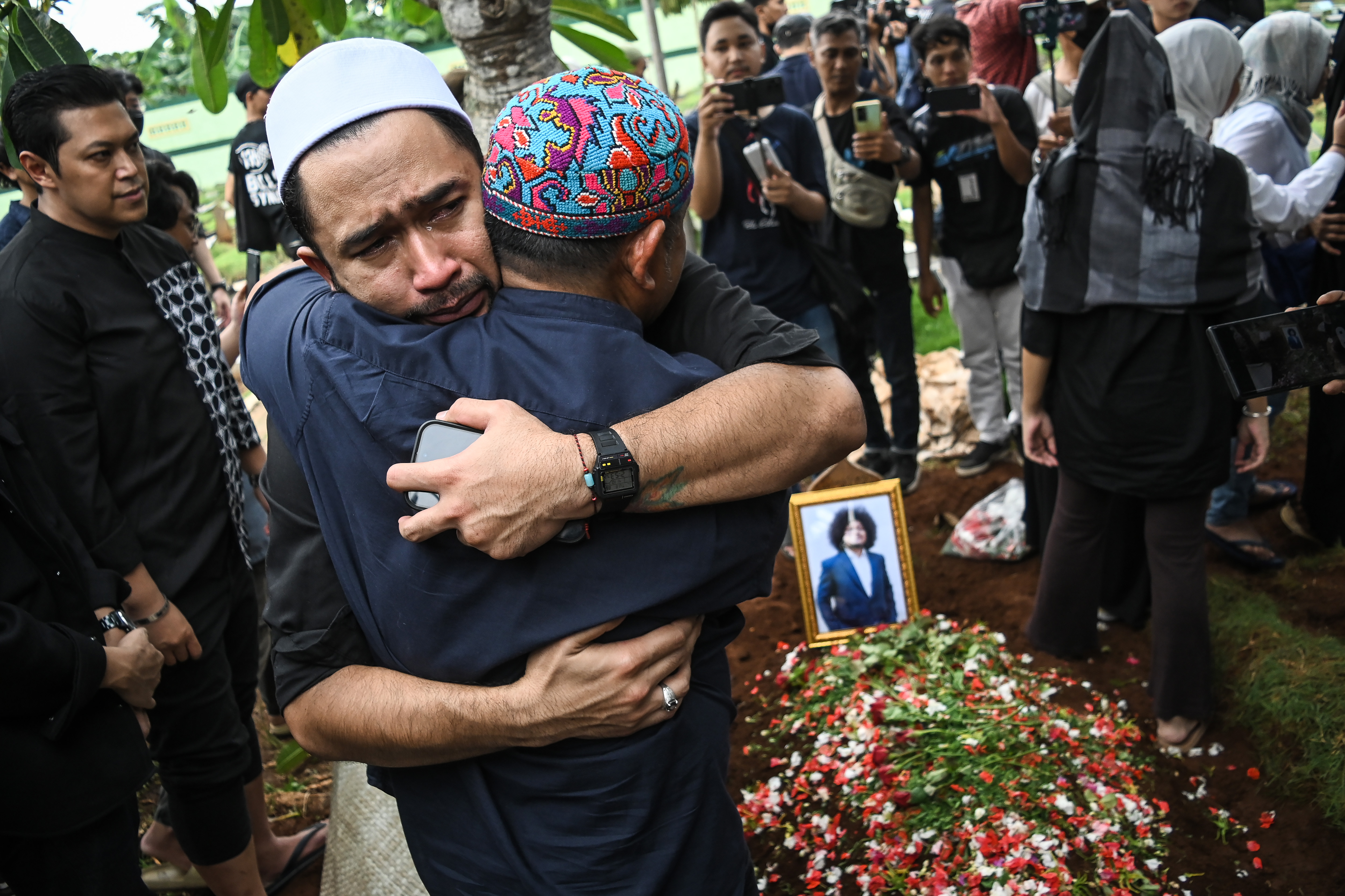 Pemakaman Komedian Babe Cabita