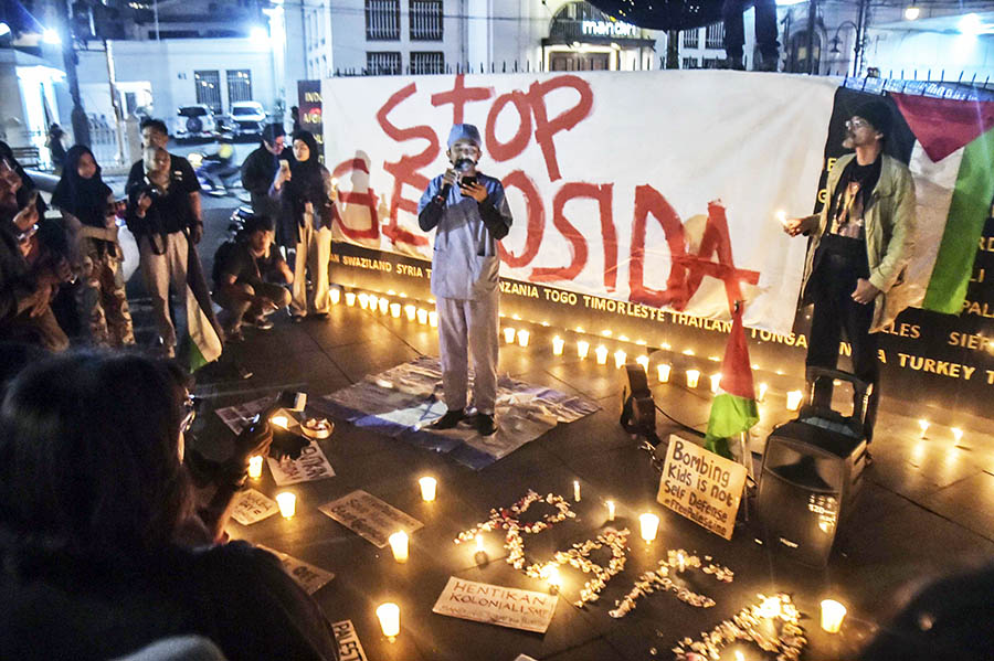 Aksi Hari Berkabung Internasional Untuk Palestina