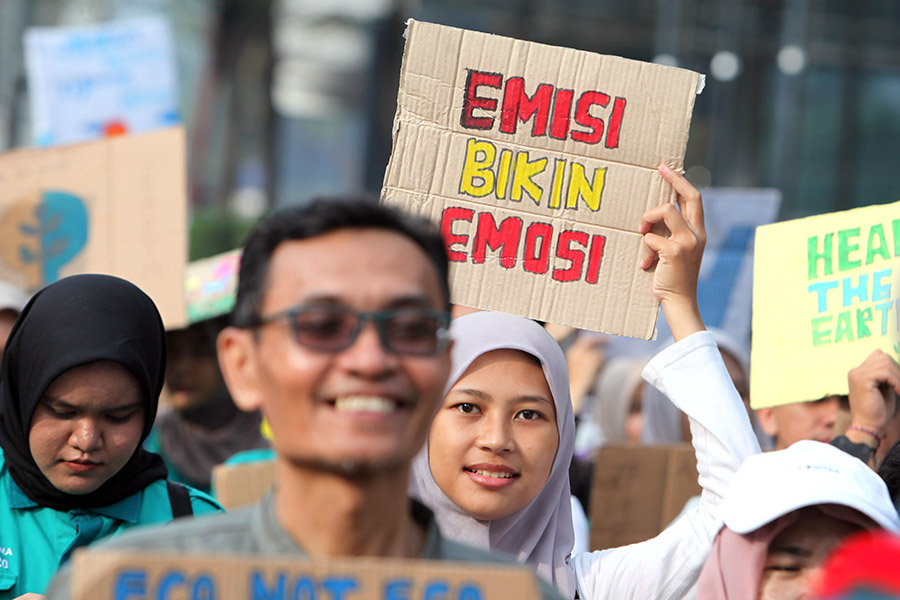 Aksi Indonesia Bebas Emisi 2050 
